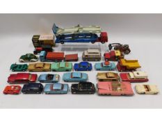 A quantity of mixed vintage Dinky, Corgi & Matchbo