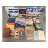 Approx. 20 motoring related books & booklets inclu