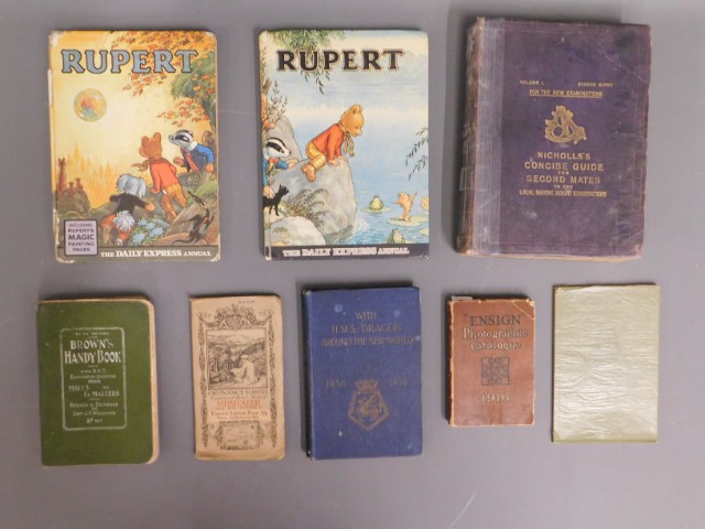 Book: An Ensign catalogue, two 1960's Rupert Bear