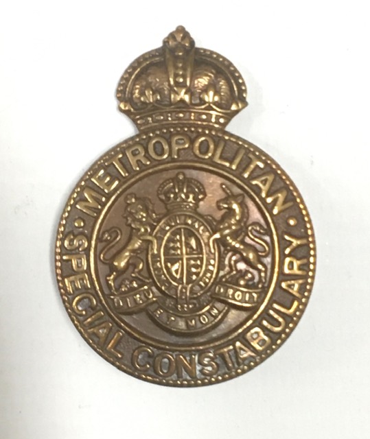 Metropolitan police special constable badge