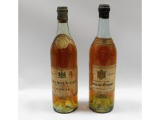 A George V bottle of Denis Mourie cognac, product