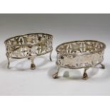 A pair of 1785 George III silver salts by Thomas S