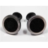 A pair of Montblanc cuff links