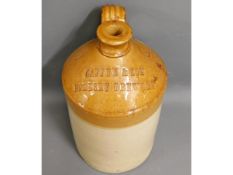 A stoneware flagon - 13in tall - Caffyn & Son, Hor