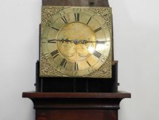 A c.1800 long case clock by Jo Clarke of Alcester