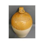 A stoneware flagon - 18in tall - Ball & Skeates, W