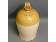 A stoneware flagon - 12.5in tall - Scarlett & Son,