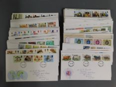 A small quantity of first day covers, approx 57