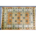 A vintage wool rug, 68in x 46.75in