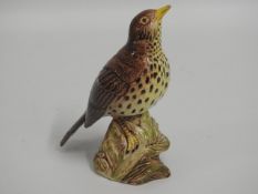 A Beswick thrush, 2308, 5.75in tall