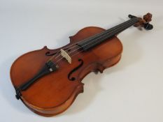 A Chinese violin, copy of Antonius Stradivarius, t