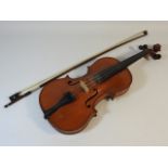 An Italian violin labelled Nicolaus Amatus Cremone
