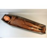 A synthetic cadaver medical training aid, 42in tal