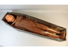 A synthetic cadaver medical training aid, 42in tal