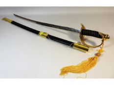 A reproduction American sabre, 39.5in long