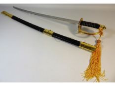 A reproduction American sabre, 39.5in long