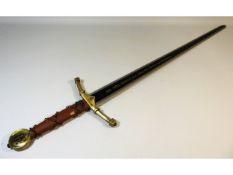 An El Cid replica sword, 44.75in long