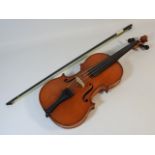A German violin labelled Ernst Friedrich Reichel,