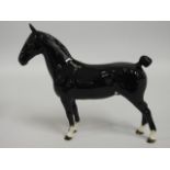 Beswick Ch Black Magic of Nork hackney pony, 7.5in
