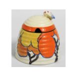 A Clarice Cliff Fantasque Bizarre Autumn honey pot