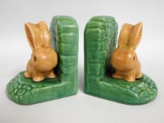 A pair of Sylvac 1311 Woodland Range bookends, 4.5