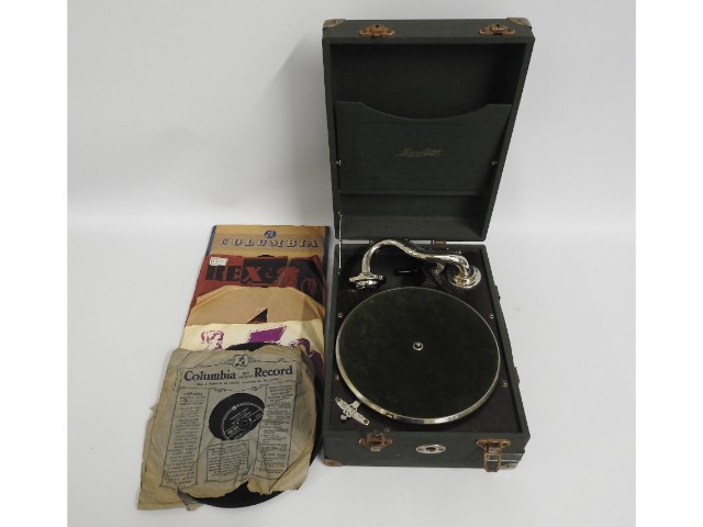 A 1930's Maxitone gramophone
