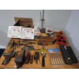 A quantity of mostly carpentry related tools & oth