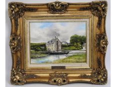 An original Arthur Read oil painting of Tamar Brid