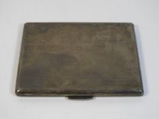 A 1941 Birmingham silver cigarette case by Frederi