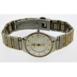 A ladies stainless steel Omega De Ville wristwatch