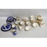 A small selection of Royal Worcester blue & white