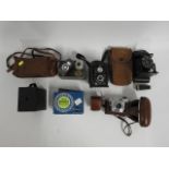 A Brownie, a Ful-Vue & other vintage cameras & acc