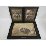 A pair of framed Stanhope Forbes prints twinned wi