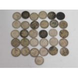 A quantity of sixpence coins, 1920-1946, 83.1g