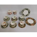 Twenty pieces of Royal Albert floral porcelain tea