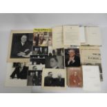 A quantity of Eamon De Valera books, photos & rela