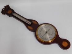 An Edwardian barometer by G. C. Bateman, with inla