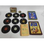 Eight Child's records, two early Mickey Mouse annu