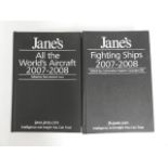 Two editions of Jane's Fighting ships & aircraft 2