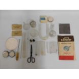 A quantity of chemistry related items including a