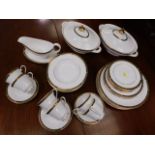 Thirty two pieces of Royal Doulton Haversham, seco