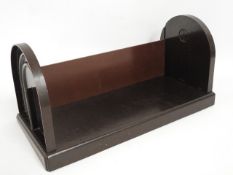 An Ebco Bakelite bookshelf