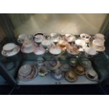 A large quantity of mostly 19thC. pink lustreware