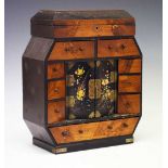 Chinese parquetry table cabinet