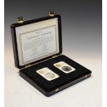 Coins - 2012 and 2013 silver Britannia set in presentation box