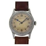 Gentleman’s vintage Longines nickel cased wristwatch