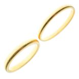 22ct gold wedding band