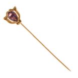 Art Nouveau stickpin