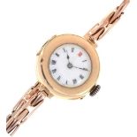 Lady's 9ct gold wristwatch
