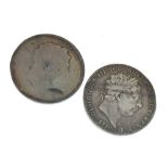 Coins - Two George III silver crowns